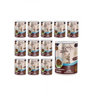 Balıklı ve Jöleli Yetişkin Kedi Konserve Mama 400 gr, 12 Adet