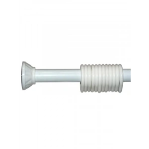 Banyo Duş Perde Borusu - 120cm-210cm Ayarlanabilir Beyaz