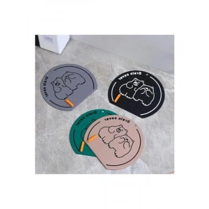 Banyo ve Mutfak İçin Koku Önleyici Silikon Ped - Siyah