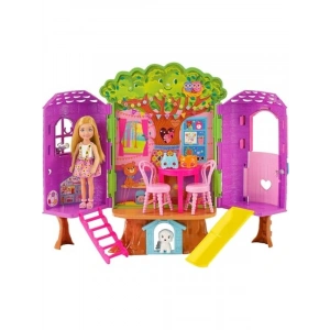 Barbie Chelseanin Ağaç Evi, 10dan Fazla Aksesuar