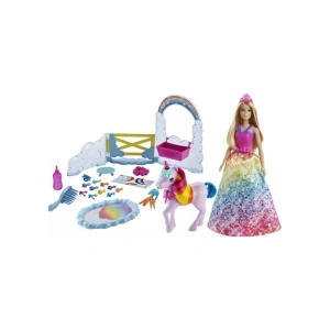 Barbie Dreamtopia Bebek ve Tek Boynuzlu At GTG01