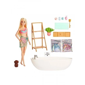 Barbienin Spa Günü Oyun Seti, Kişisel Bakım ve Sağlıklı Yaşam Temalı