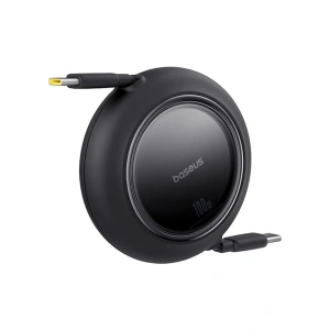 Baseus FREE2PULL Mini Kablo Usb-C 100W - Siyah 1.5m Cluster Black