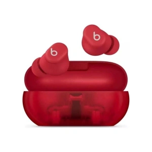 Beats Solo Buds – Gerçek Kablosuz Kulak İçi Kulaklık – Şeffaf Kırmızı