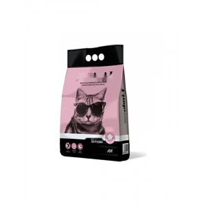 Bebek Pudralı İnce Taneli Kedi Kumu, 10 Litre