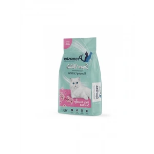 Bebek Pudrası Kokulu Kedi Kumu - Süper Beyaz, 10 LT