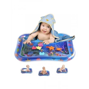 Bebek Su Oyun Matı ve Tummy Time Aktivite Matı