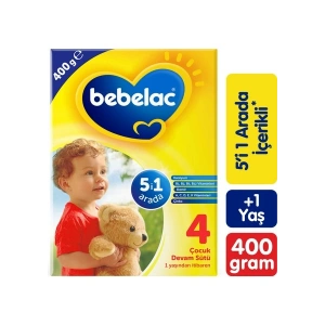 Bebelac 4 Çocuk Devam Sütü 1 Yaş+ 400 Gr