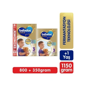 Bebelac Gold 1 Yaş+ Toz Devam Sütü 1150 Gr Sütlü İçerik ile Çocuk Gelişimini Destekler
