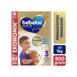 Bebelac Gold Konfor 3 Devam Sütü 1 Yaş+ 800 Gr