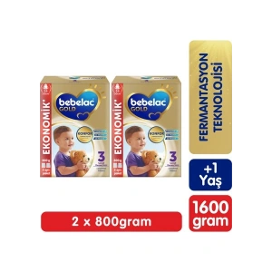 Bebelac Gold Konfor 3 Devam Sütü 1 Yaş+ 800 Gr x 2 Adet 1600 Gr