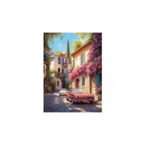 Begonvil Sokak Temalı 1000 Parça Puzzle ile Eğlence