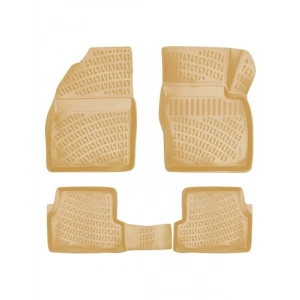 Bej Araç Paspas - Ford Focus 2 (2005-2010) Uyumlu