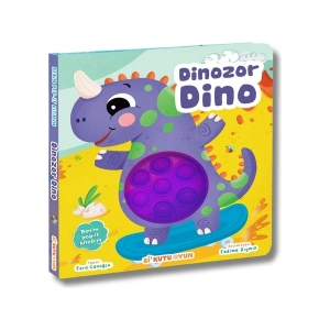 Benim Pop-It Kitabım - Dinozor Dino (Tak-Çıkar) - Esra Canoğlu