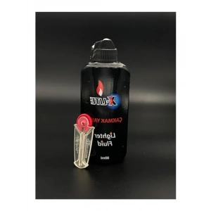 Benzin ve Çakmak Taşı Seti, 80ml Kapasite