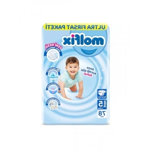 Beyaz 3D Junior Bebek Bezi, 5 Beden, Aylık Paket 78 Adet