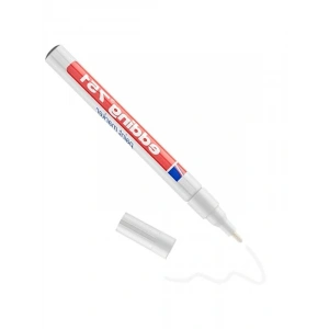 Beyaz Boya Kalemi, 1-2 mm Yuvarlak Uç, 1 Adet, Kaliteli Boyama İçin