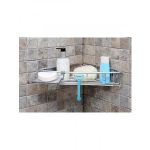 Beyaz Dekoratif Banyo Rafı - Şık ve Fonksiyonel