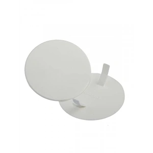 Beyaz Düz Plastik Buat Kapağı, 5li Paket ile