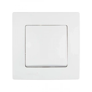 Beyaz Kare Anahtar - 250V 10AX
