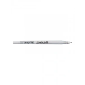 Beyaz Orta Kalın Uçlu Gelly Roll Kalemi, 0.4 mm