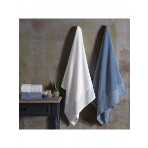 Beyaz Pamuk Hamam Seti, Denim, S-M/L-XL Boyut Seçenekleri