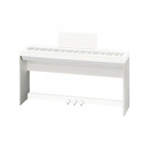 Beyaz Piyano Standı - Dayanıklı ve Uzun Ömürlü