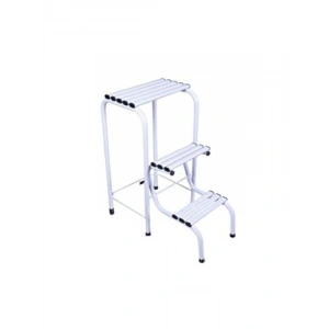 Beyaz Renkli Tabure Merdiven