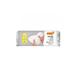 Beyaz Seramik Hamuru - 500 Gr Paket ile Yaratıcı Projeler İçin