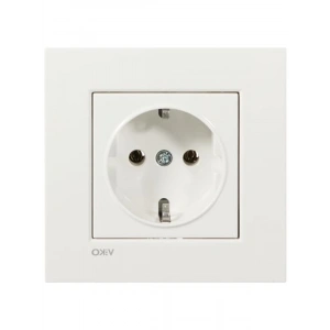 Beyaz Topraklı Priz, Güvenli ve Dayanıklı Kullanım