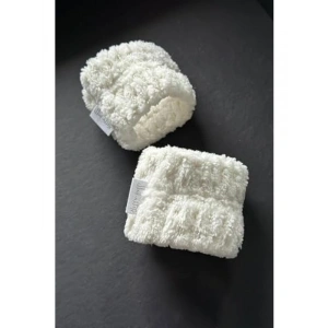 Beyaz Welsoft Krofiber Bileklik Seti, Kadın ve Erkek Kullanımı İçin