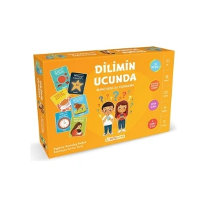 Bi Kutu Oyun Dilimin Ucunda - Bilmecelerle İlk Kelimelerim (5 Farklı Oyun)