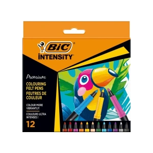 Bic İntensity Premium 12 Renkli Keçeli Kalem 977891