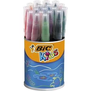 Bic Kids Visaquarelle Fırça Uçlu Keçeli Boya Kalemi 18 Renk