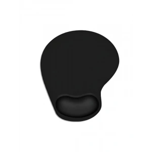 Bilek Destekli Rahat Siyah Ergonomik Mouse Pad