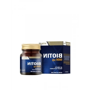 Biotin Takviye Edici Gıda - 5000 mcg - 30 Tablet