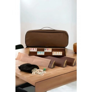 Birinci Sınıf Ağaç Okey Seti - Premium Kalite ile Eğlence