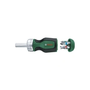 Bısch 6 Uçlu Kısa 6 Uçlu Cırcırlı Tornavida 1600A032UY