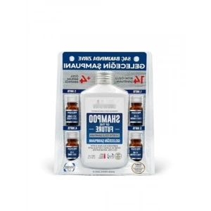 Bitkisel Şampuan ve Aktif Özlü Saç Bakım Seti - 4 Adet Özel Destek Serumu