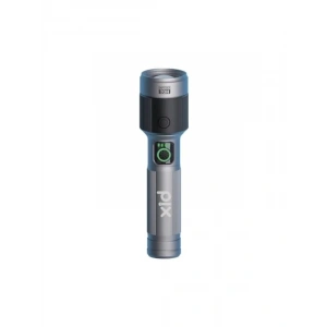 Bix Flashlight BX2101FL 30W LED, Max. 1450 Lümen Parlaklık ve 690 Metreye Ka Uzun Menzilli Şarj Edilebilir, LED Güç Göstergeli Çok Modlu Acil Durum ve Kamp Kompakt El Feneri