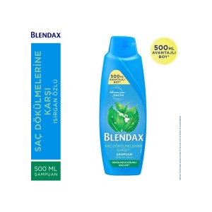 Blendax Isırgan Özlü Şampuan 500 ml Dökülmeye Eğilimli Saçlar İçin