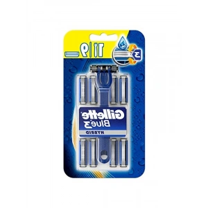 Blue3 Hybrid Erkek Tıraş Makinesi + 9lu Yedek Bıçak