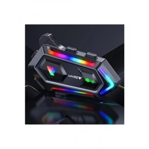 Bluetooth 5.3 Kask Intercom - 2 Kişi ile 300 Metre Eşleşme Özellikli