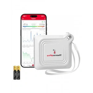 Bluetooth Akıllı Termometre ve Nem Ölçer, 80m Menzil