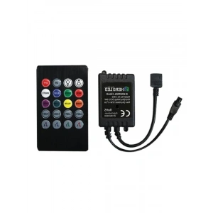 Bluetooth Kontrollü 10 Metreye Kadar RGB Şerit LED, Müzik Duyarlı