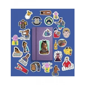 Bojack Horseman Temalı Sticker Paketi, Bullet Journal İçin