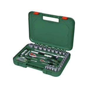 Bosch 1/4 ve 1/2 Cırcırlı Somun Sıkma Seti 56 Parça Yüksek Kaliteli Malzeme ile Dayanıklı