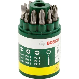 Bosch - 10 Parça Vidalama Ucu Seti (Ph+Pz+S)