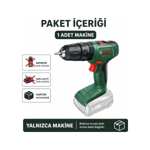 Bosch 18V-40 Delme Vidalama (Solo)