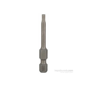Bosch - 3Lü Paket - Ekstra Sert Seri Vidalama Ucu - Hex 3, 49 Mm